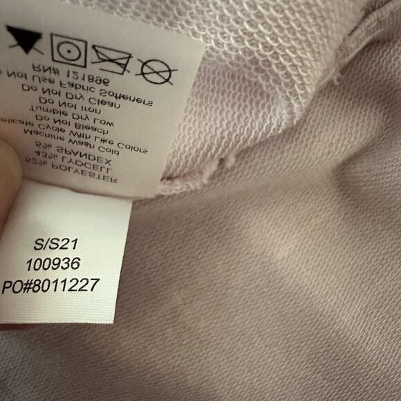 Title Nine Light Pink Hoodie Sweatshirt - Picture 6 of 8